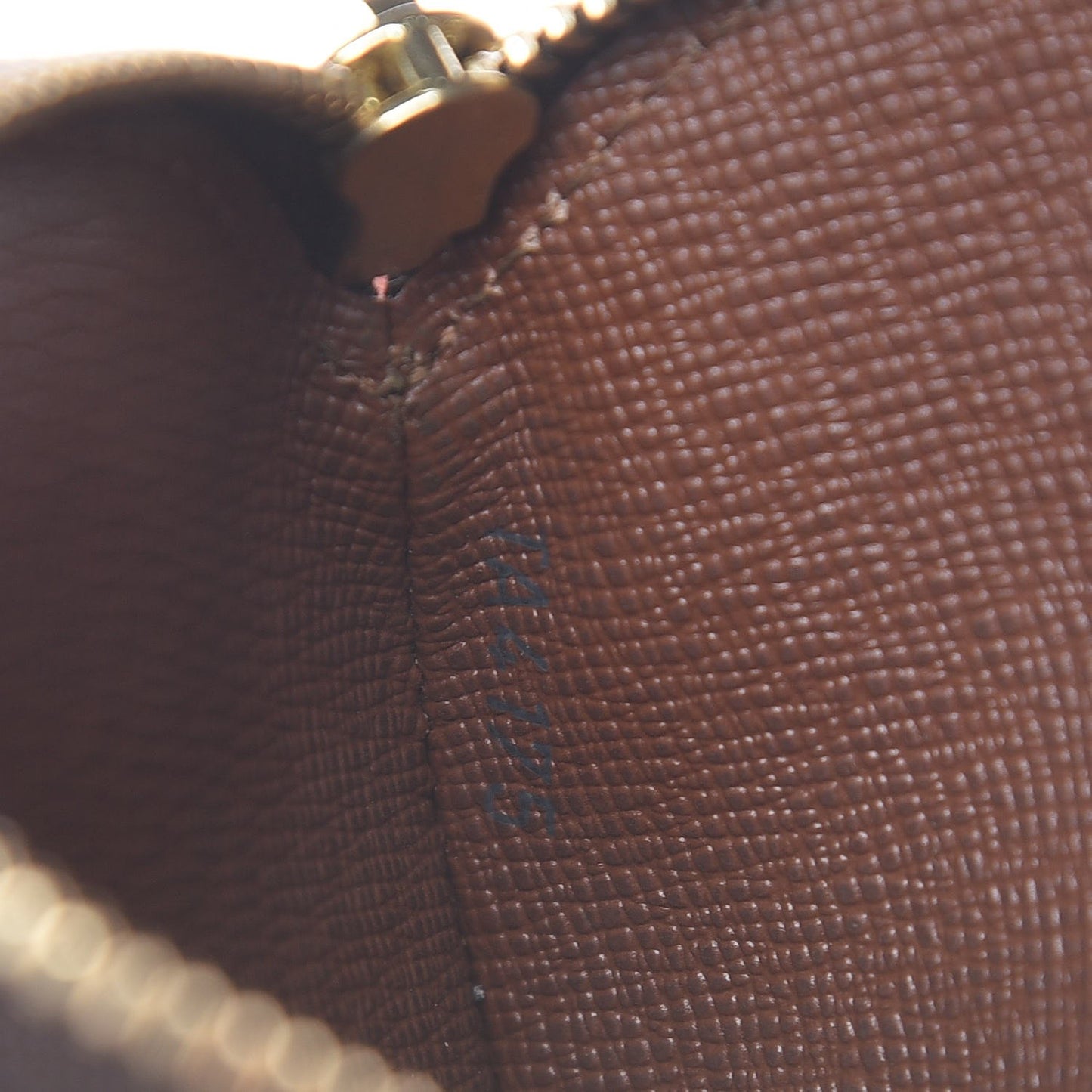Monogram Round Coin Purse
