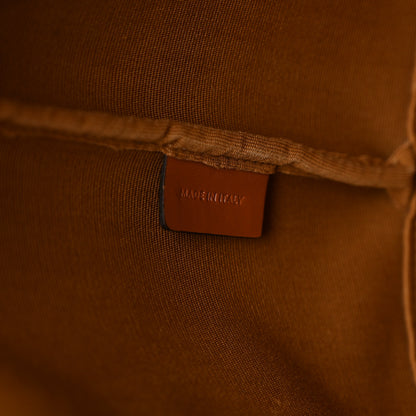 Celine Triomphe Canvas Calfskin Medium Bucket Bag Tan 7 of 11