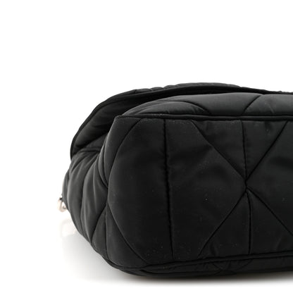 Prada Re-Nylon Quilted Padded Flap Shoulder Bag Black 10 of 11