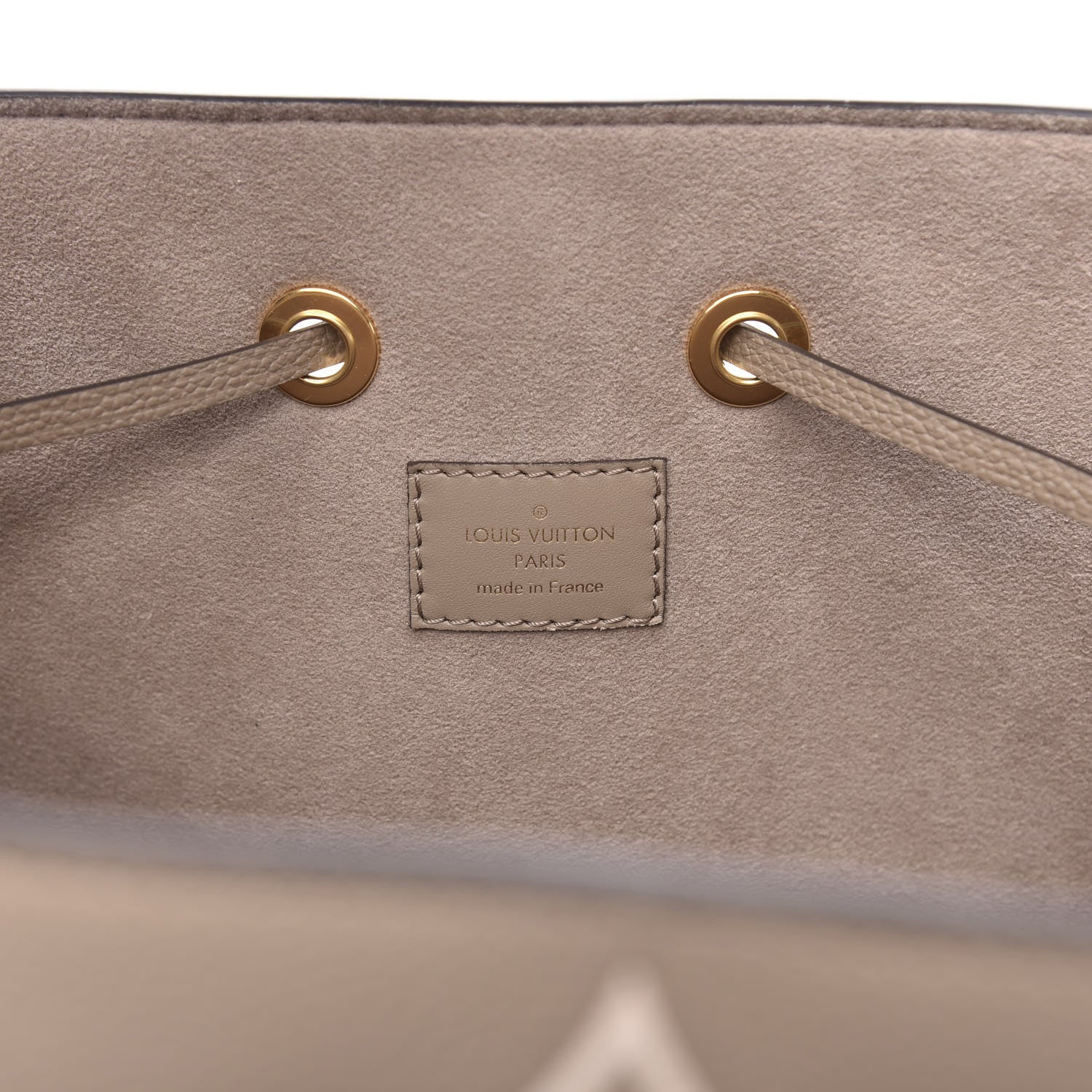 Louis Vuitton Empreinte Monogram Giant Neonoe MM Tourterelle Creme 7 of 10