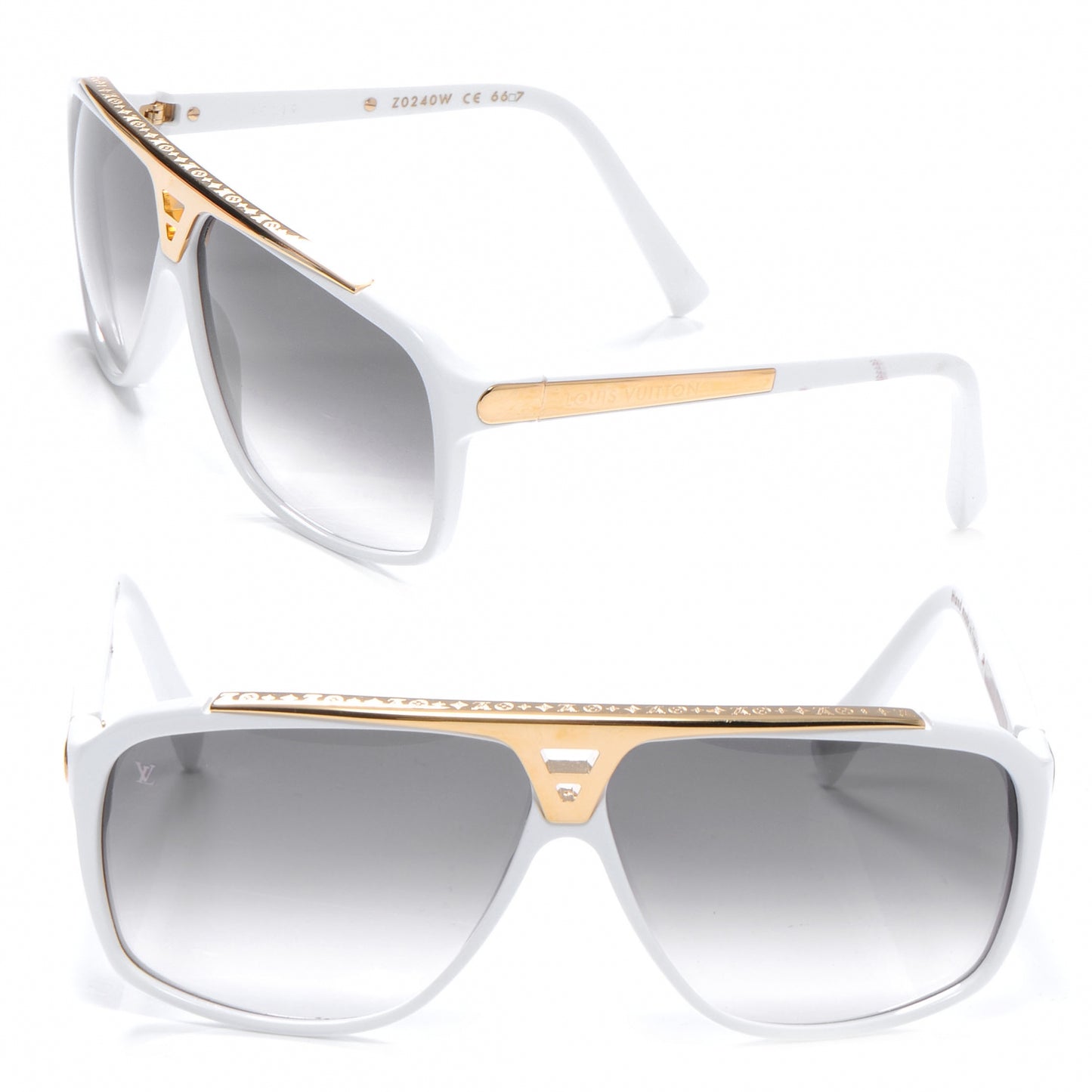 Evidence Sunglasses White