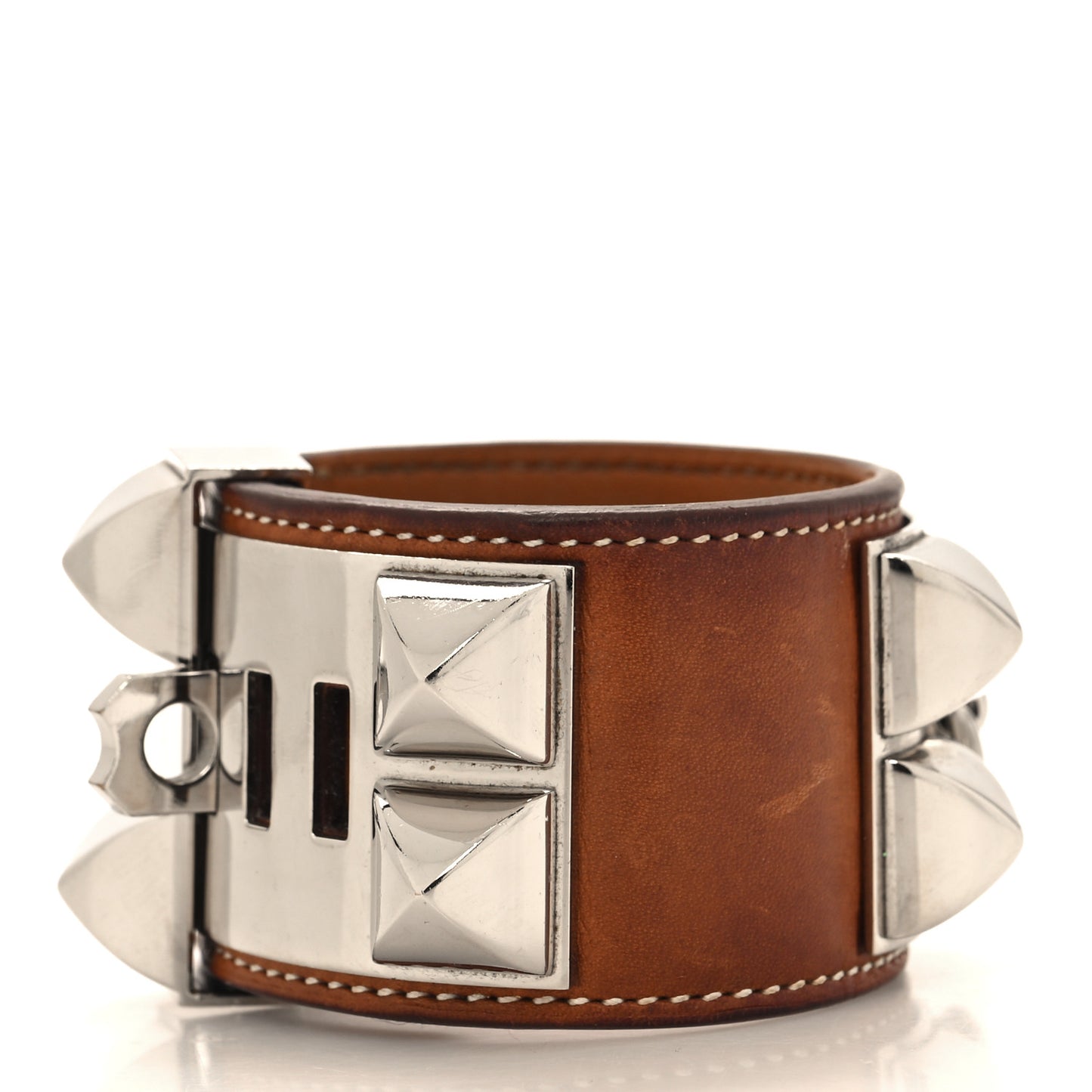 Barenia Collier De Chien CDC Bracelet S Fauve