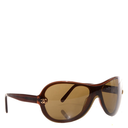 Chanel CC Logo Sunglasses Brown 5066 2 of 6
