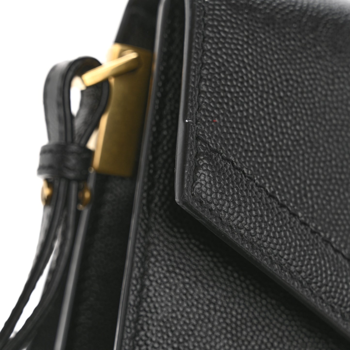 Grain de Poudre Medium Classic Monogram Cassandra Top Handle Black
