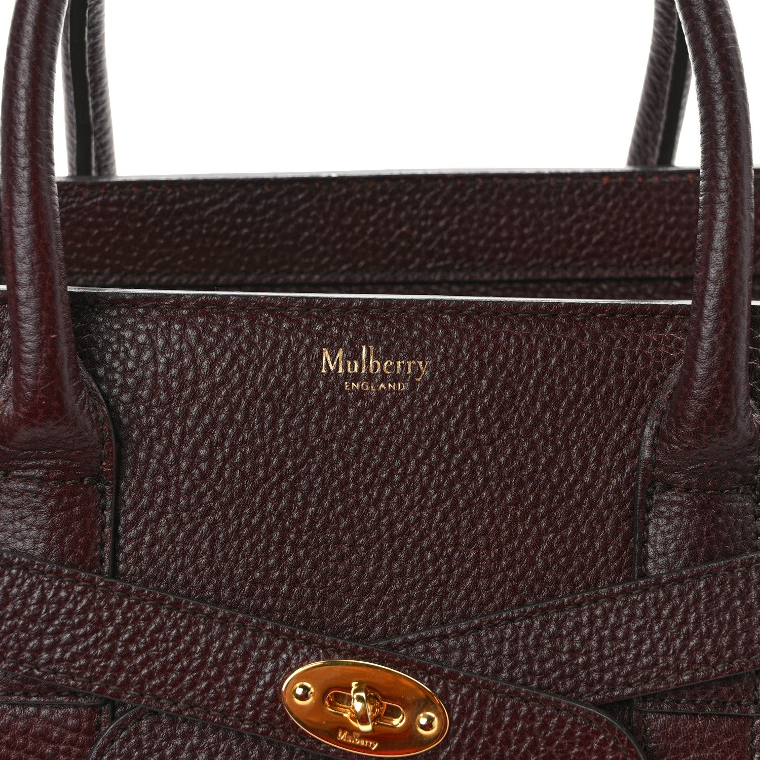 Mulberry Small Classic Grain Small Zipped Bayswater 7 of 14