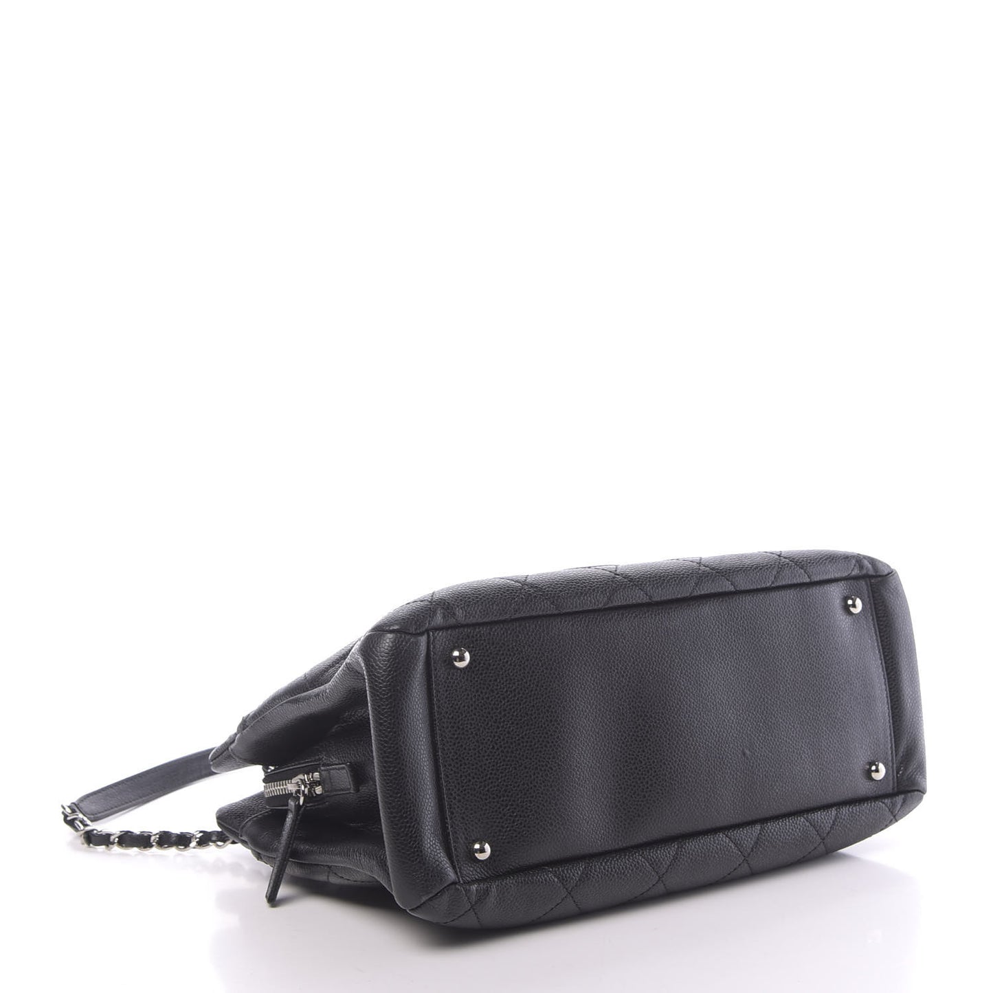 Caviar Quilted CC Timeless Tote Black