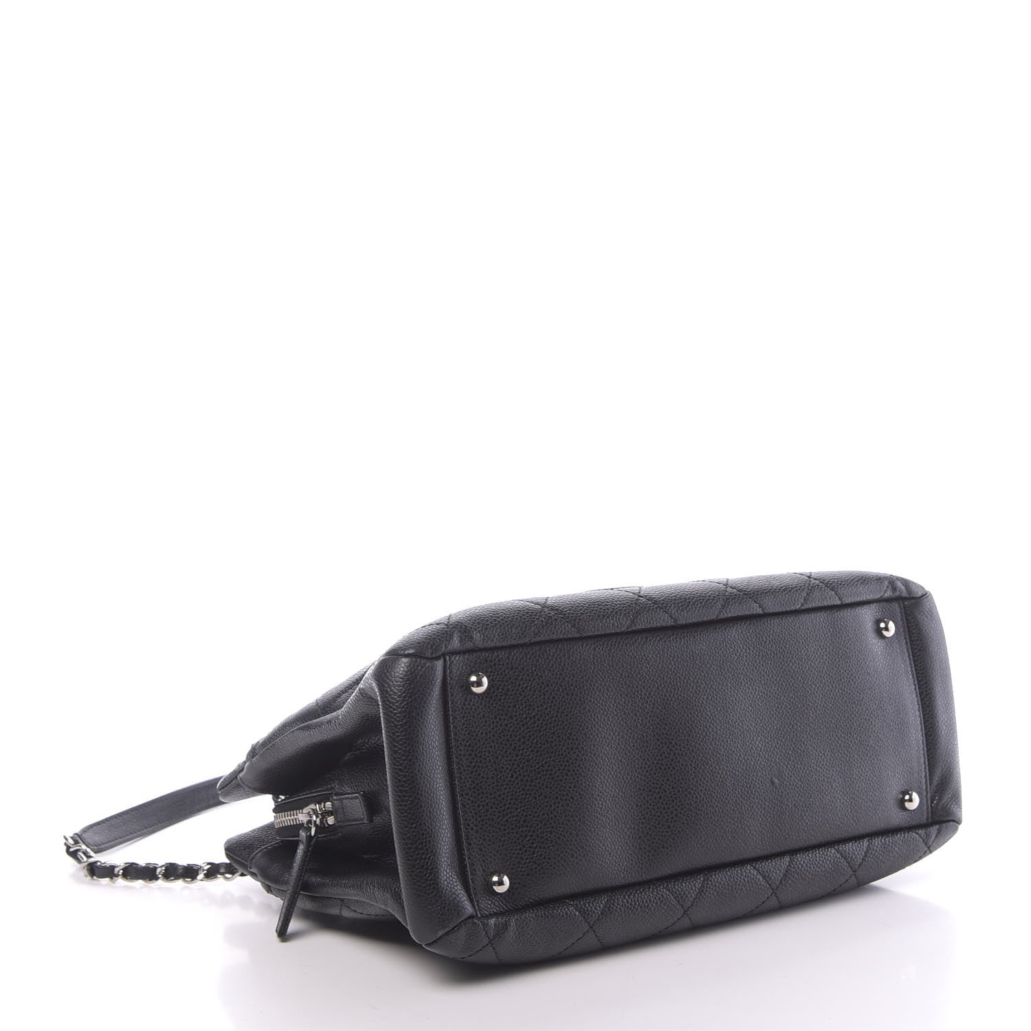 Chanel Caviar Quilted CC Timeless Tote Black 4 of 10