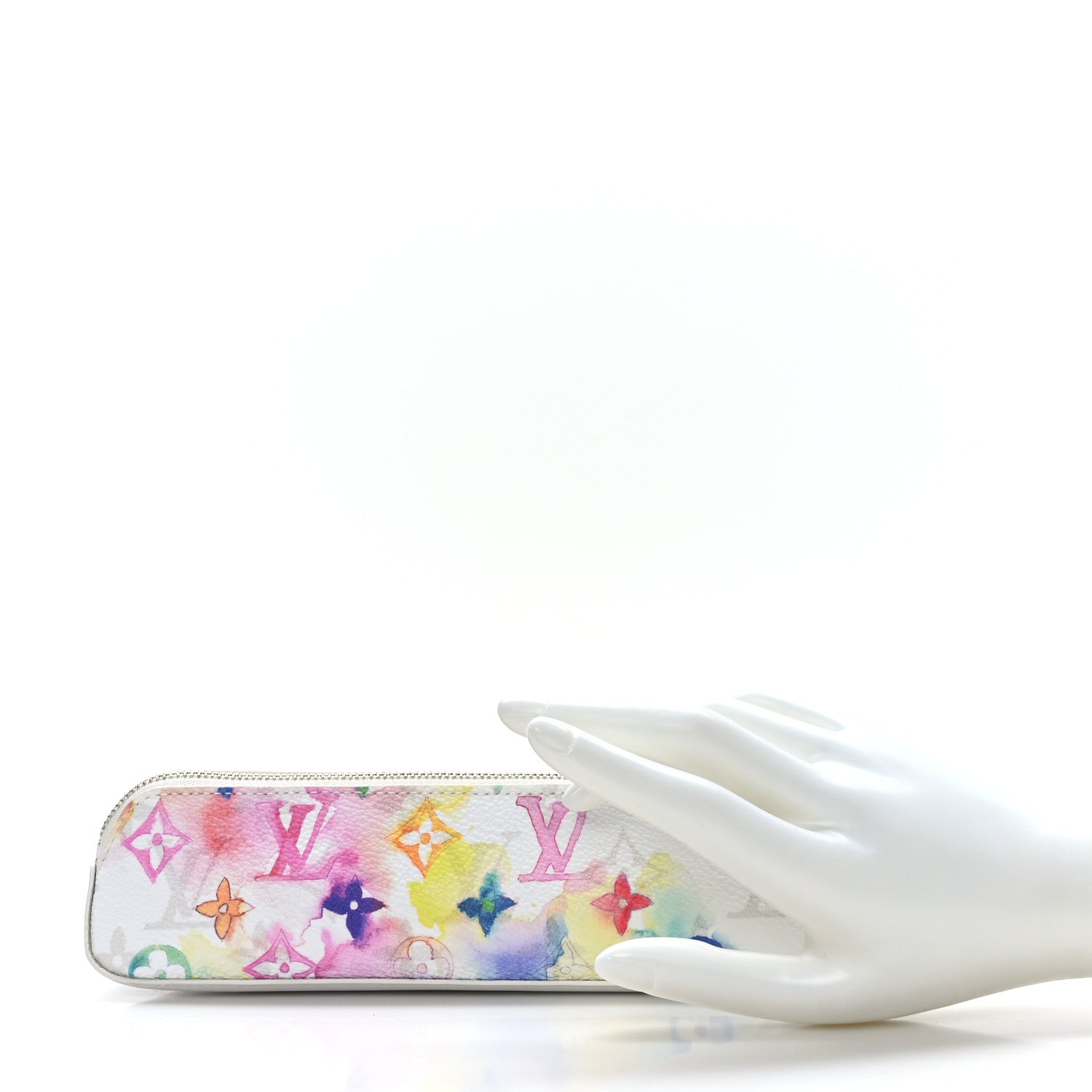 Louis Vuitton Monogram Watercolor Elizabeth Pencil Pouch Multicolor 2 of 9