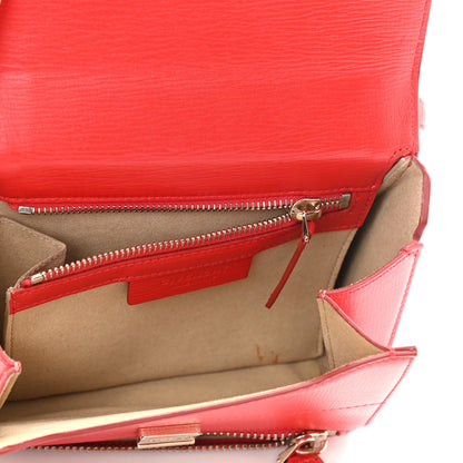 Givenchy Textured Calfskin Mini Pandora Box Crossbody Bag Red 5 of 11