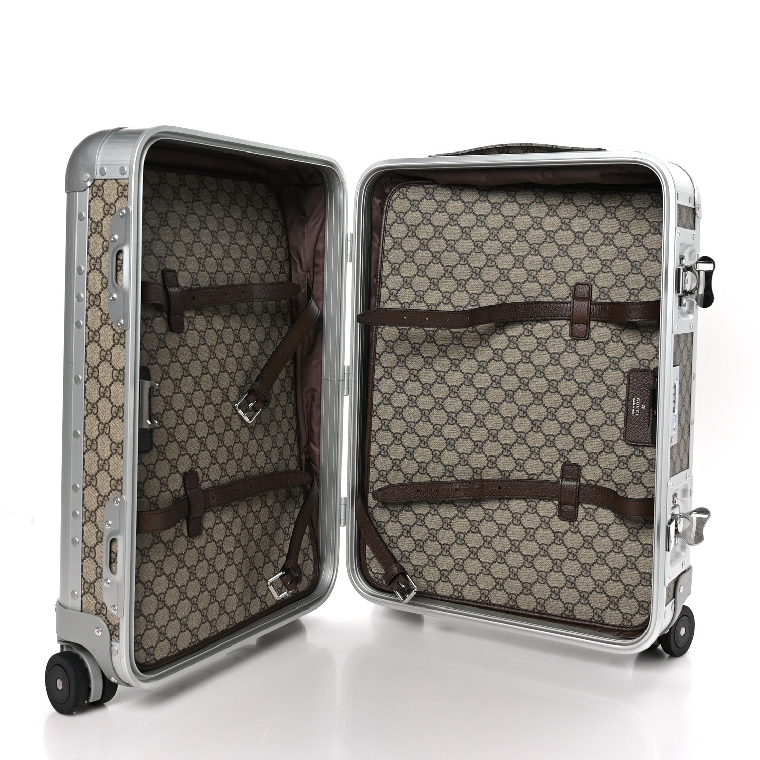 Gucci GG Supreme Monogram Porter Carry On Suitcase 4 of 12