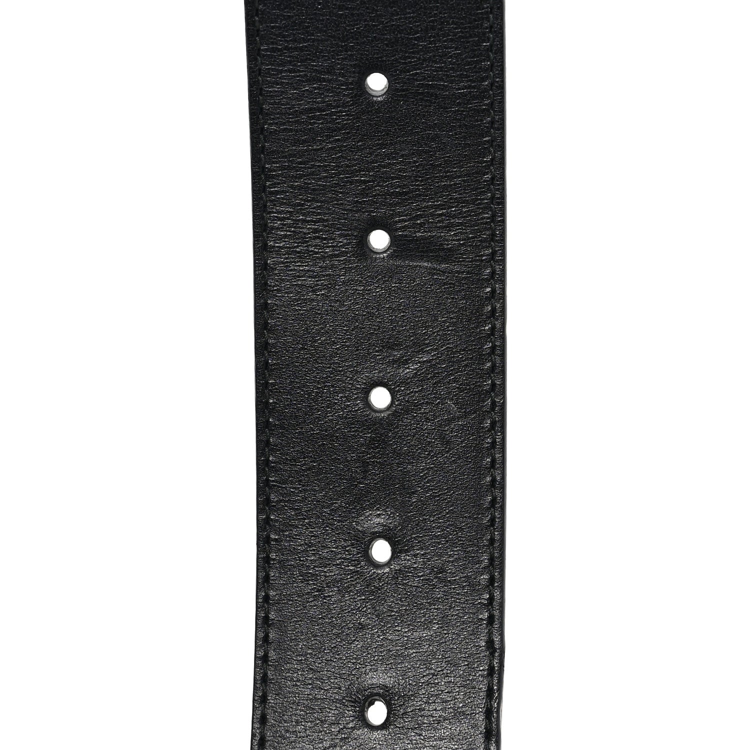 Gucci Nylon Calfskin Double G Web 40mm Belt 100 40 Blue Red Black 4 of 4