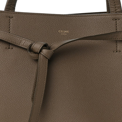 Celine Soft Grained Calfskin Medium Belt Cabas Phantom Taupe 9 of 12