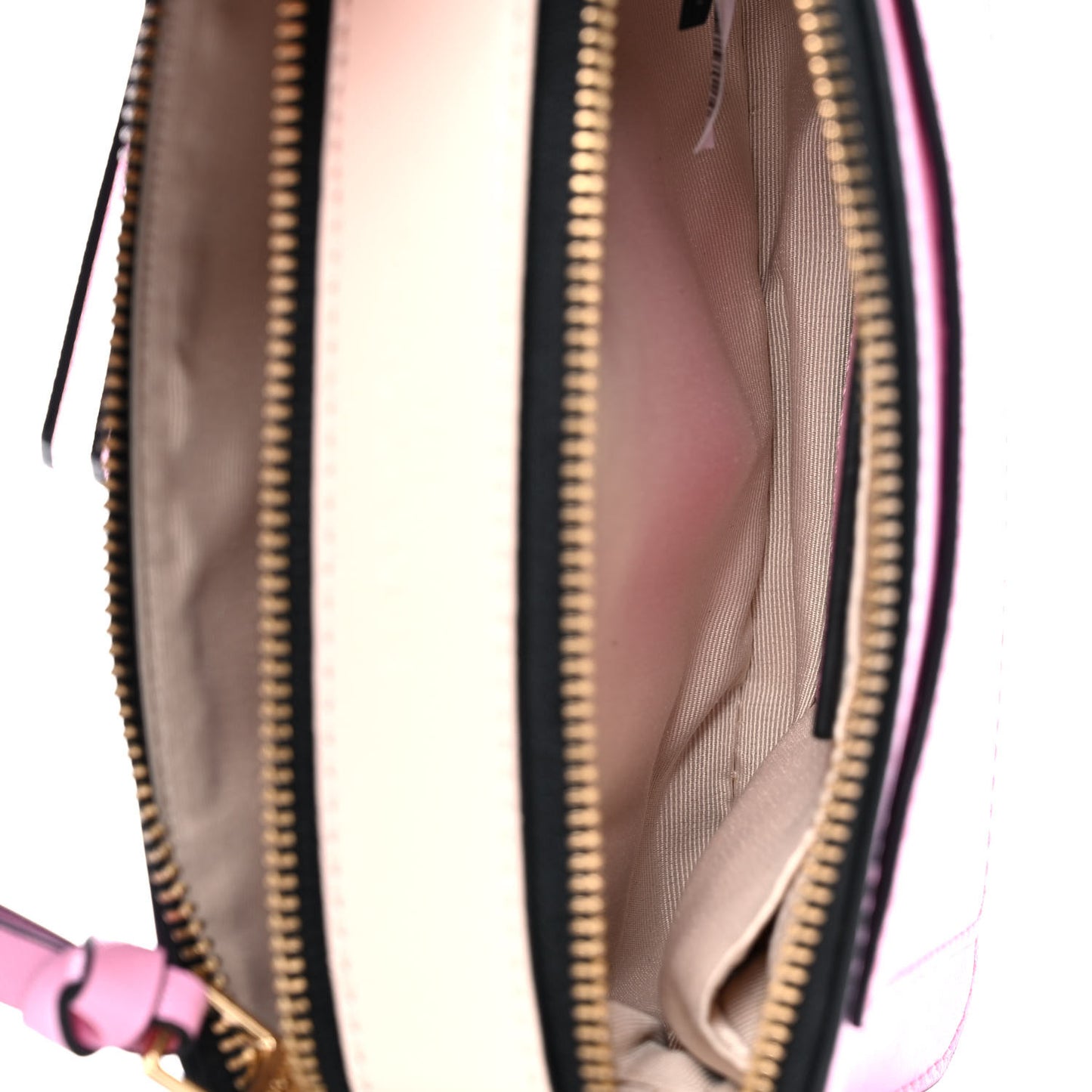 Saffiano Small Snapshot Camera Bag Pink Multicolor