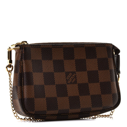 Louis Vuitton Damier Ebene Mini Pochette Accessories 3 of 7