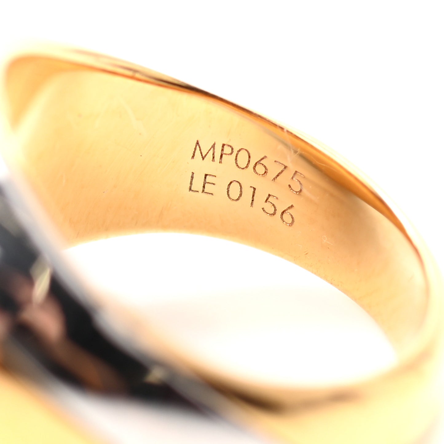 Signet Key Ring XS Gold Silver