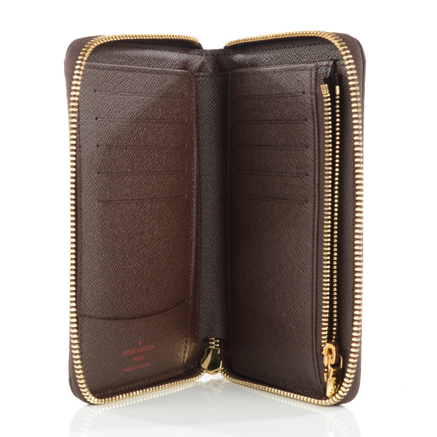 Damier Ebene Zippy Compact Wallet