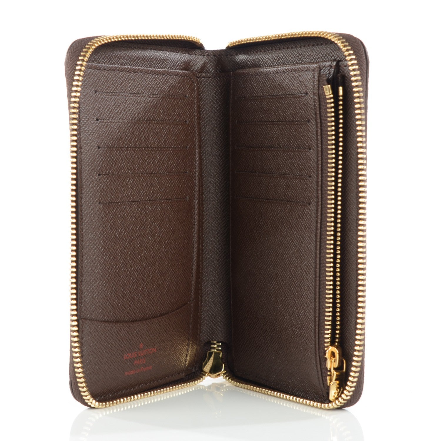 Louis Vuitton Damier Ebene Zippy Compact Wallet 7 of 9