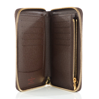 Louis Vuitton Damier Ebene Zippy Compact Wallet 7 of 9