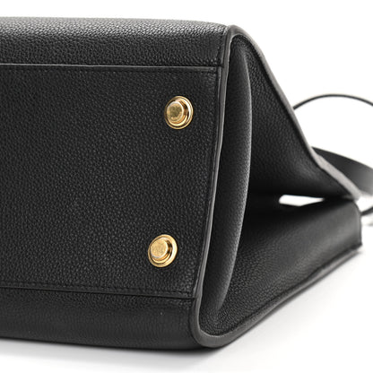 Louis Vuitton Taurillon City Steamer MM Black 10 of 11