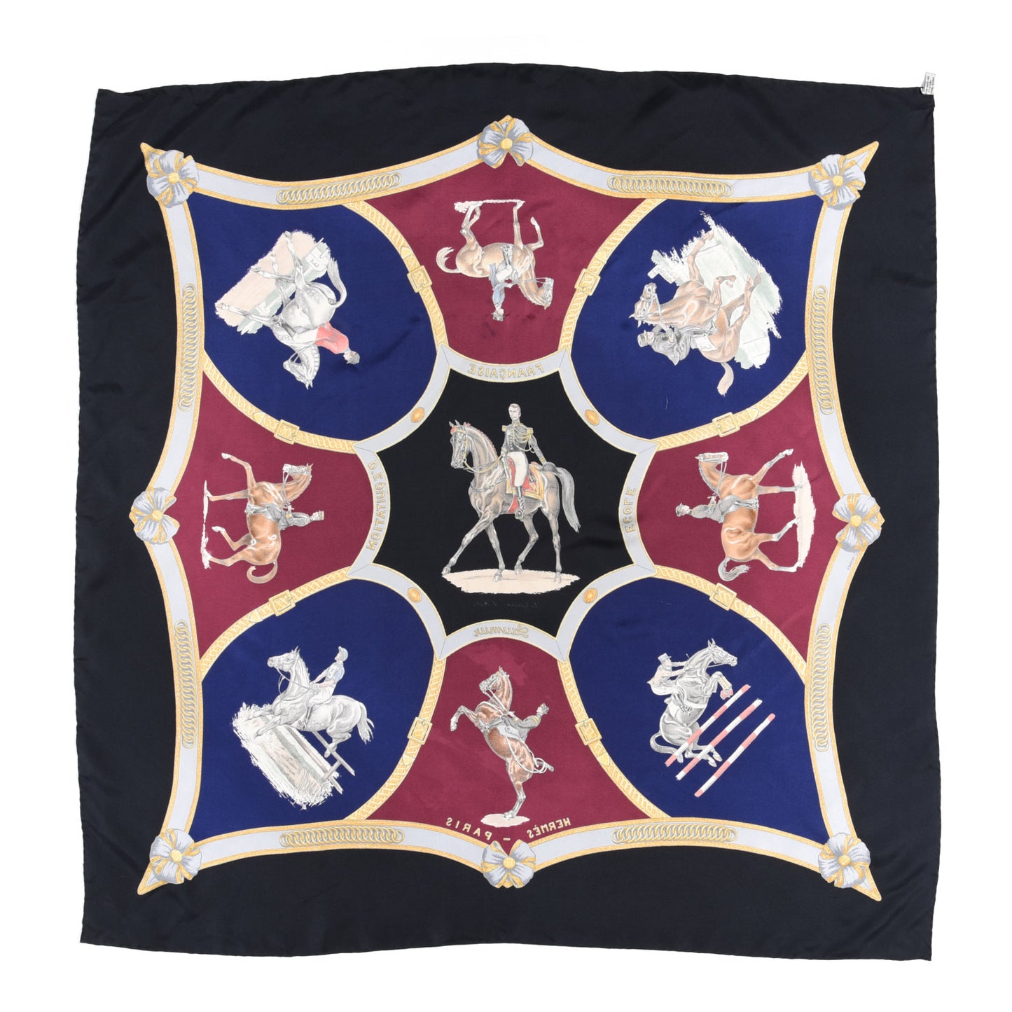 Silk Les General L'Hotte Scarf 90