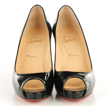 Christian Louboutin Patent No Matter 85 Pumps 39 Black 3 of 13