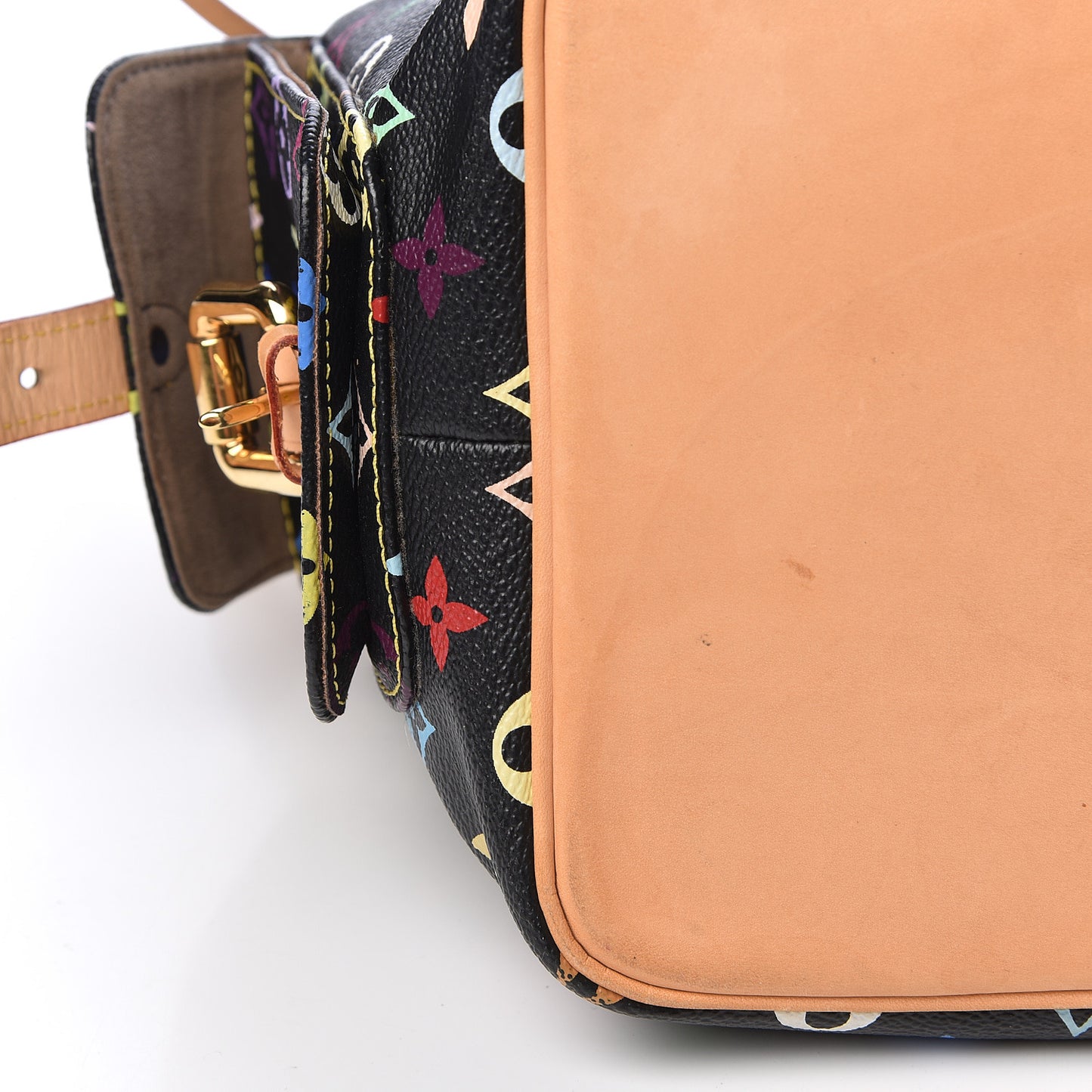 Monogram Multicolor Petit Noe Black