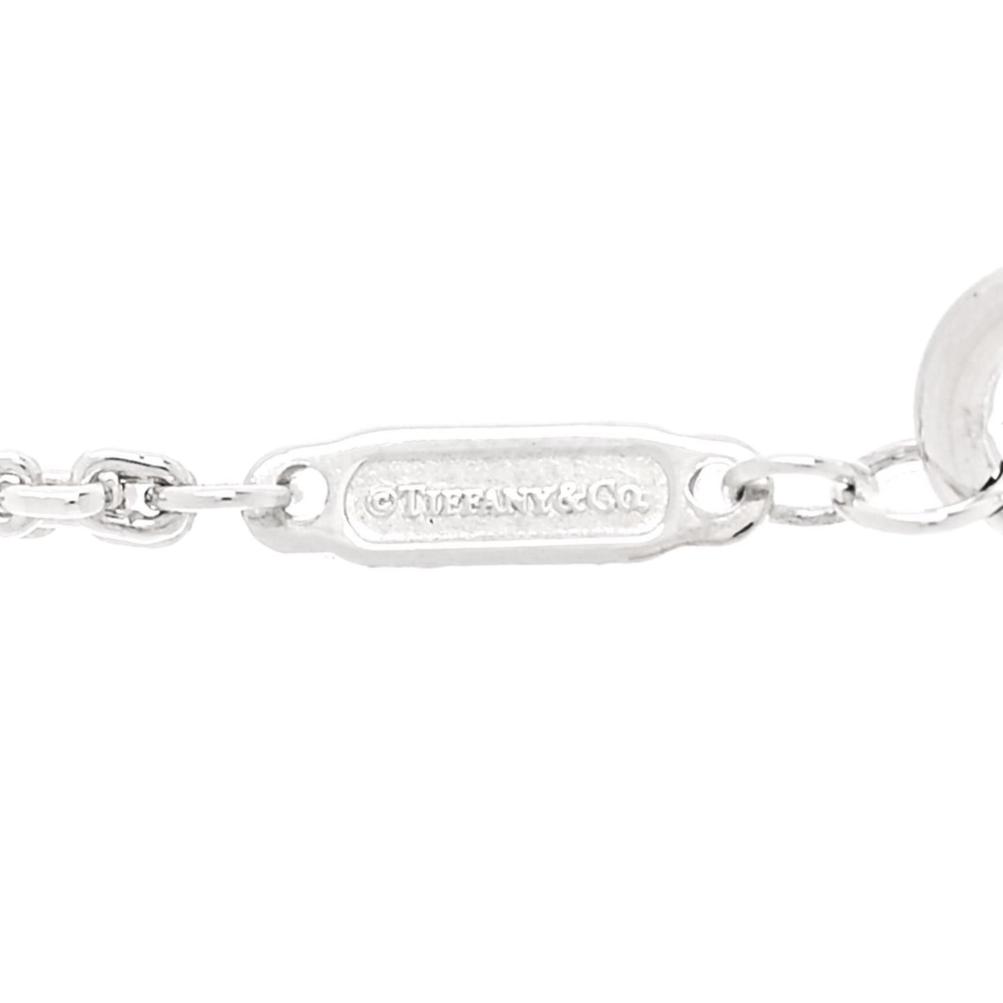 Sterling Silver Double HardWear Link Pendant Necklace