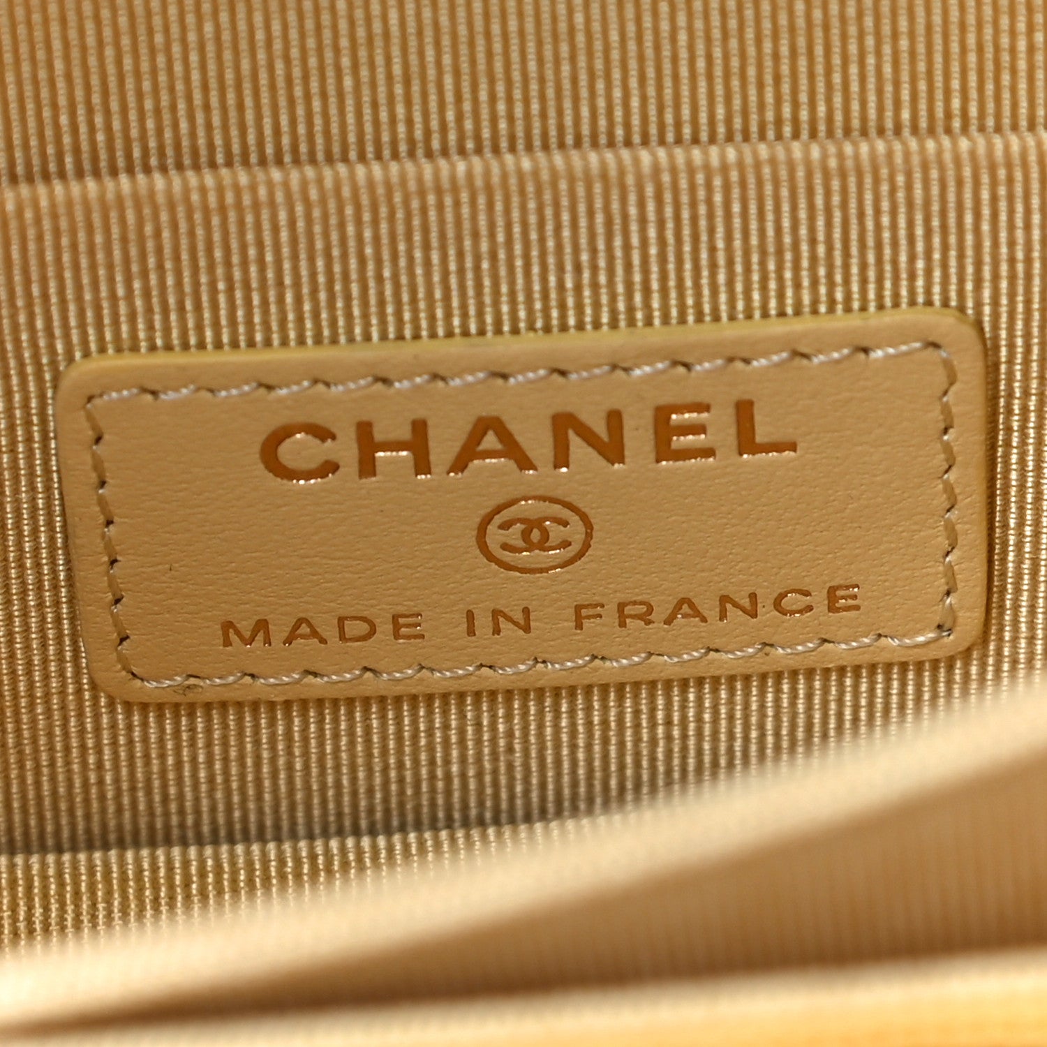 Chanel Caviar Quilted Mini Wallet On Chain WOC Yellow 6 of 12