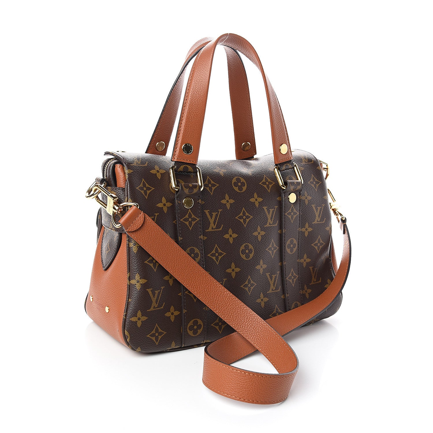 Louis Vuitton Monogram Manhattan NM Caramel 2 of 10