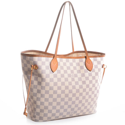 Louis Vuitton Damier Azur Neverfull MM 3 of 7