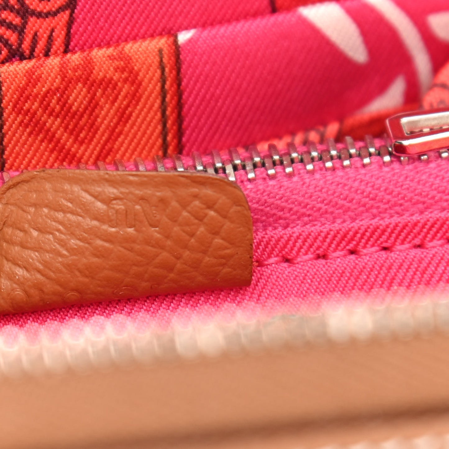 Epsom Silk'in Compact Wallet Gold Rose Mexico Bougainvillier