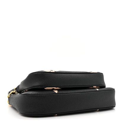 Louis Vuitton Empreinte Monogram Giant Multi Pochette Accessories Black Beige 4 of 10