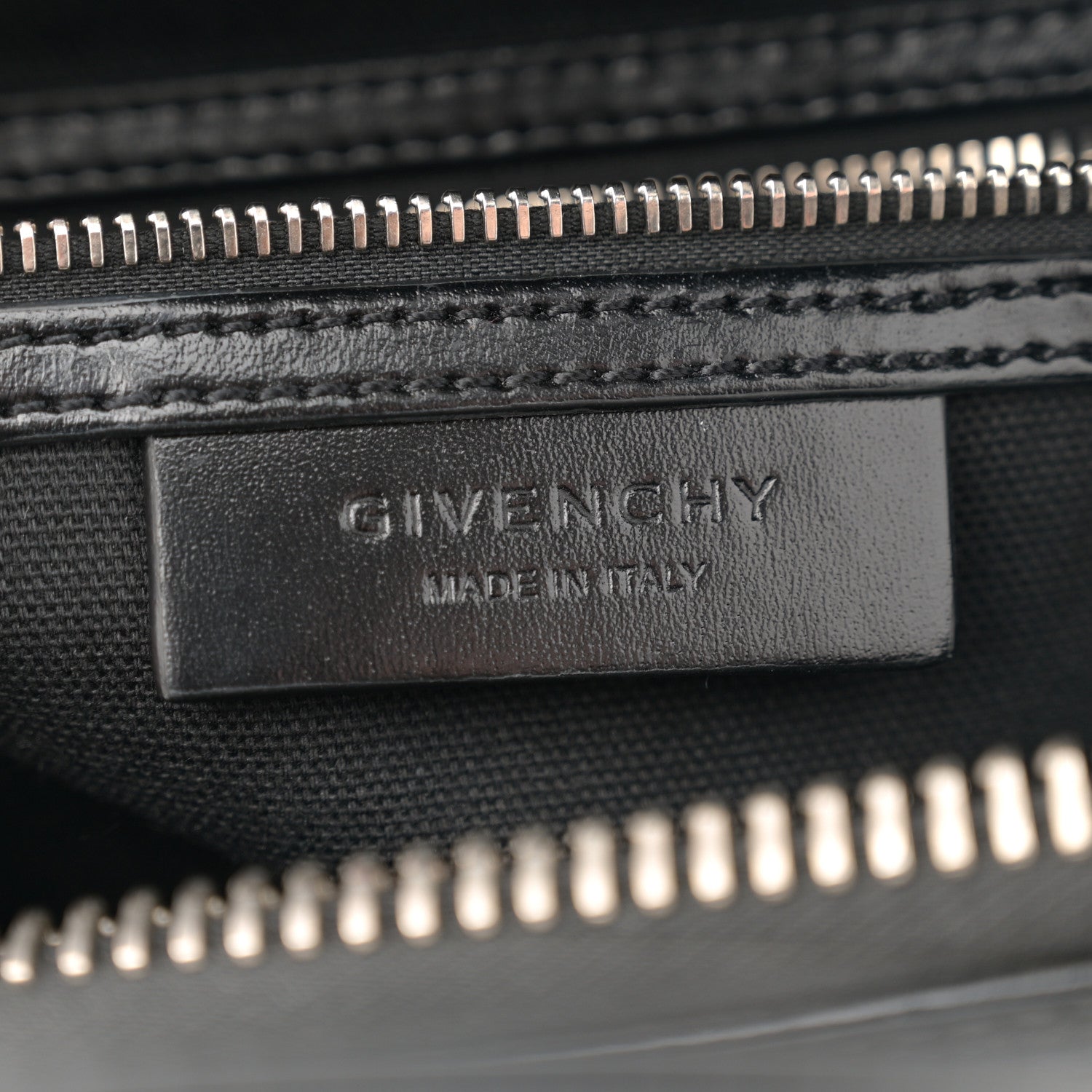 Givenchy Shiny Lord Calfskin Small Antigona Black 6 of 12