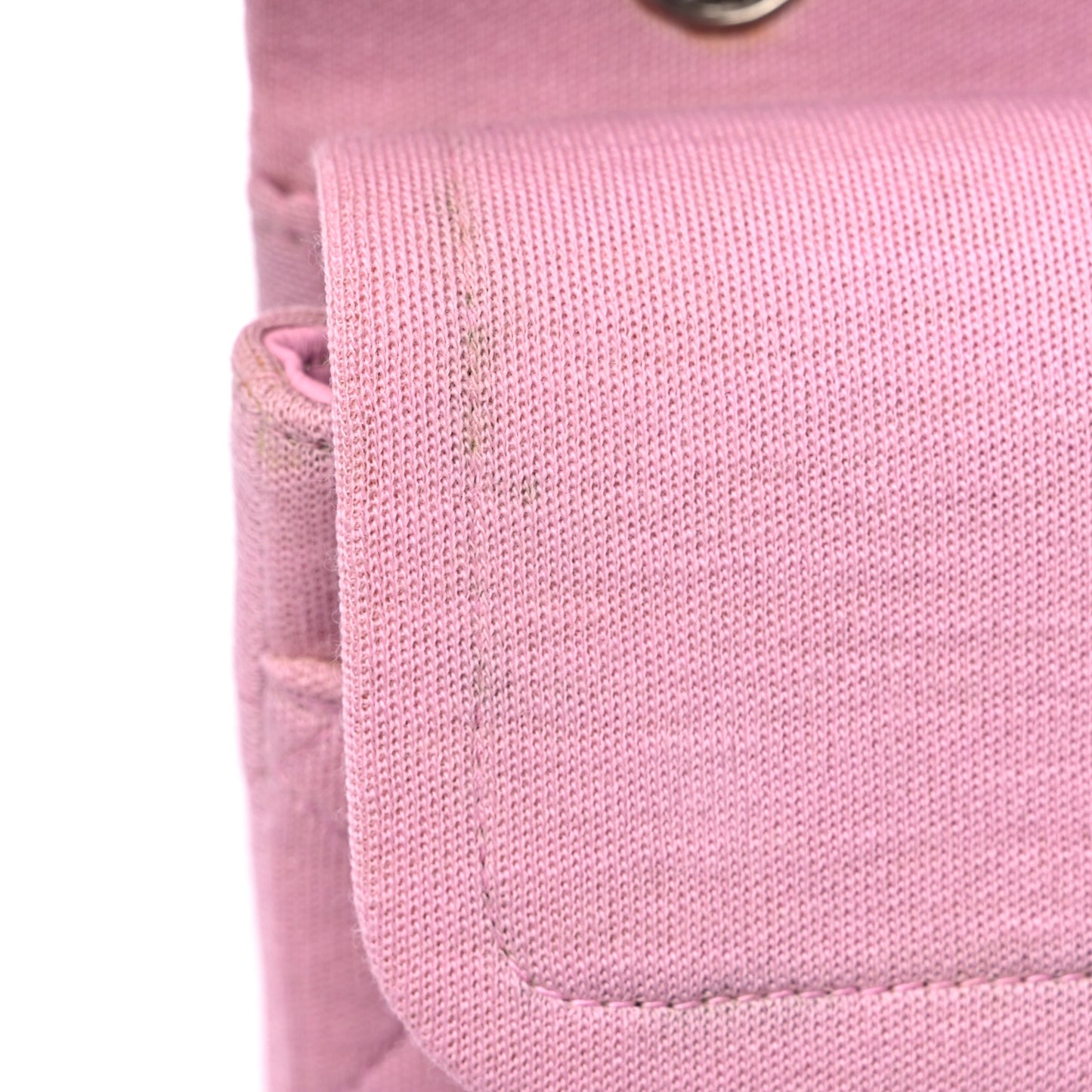 Jersey Quilted Medium Double Flap Pink