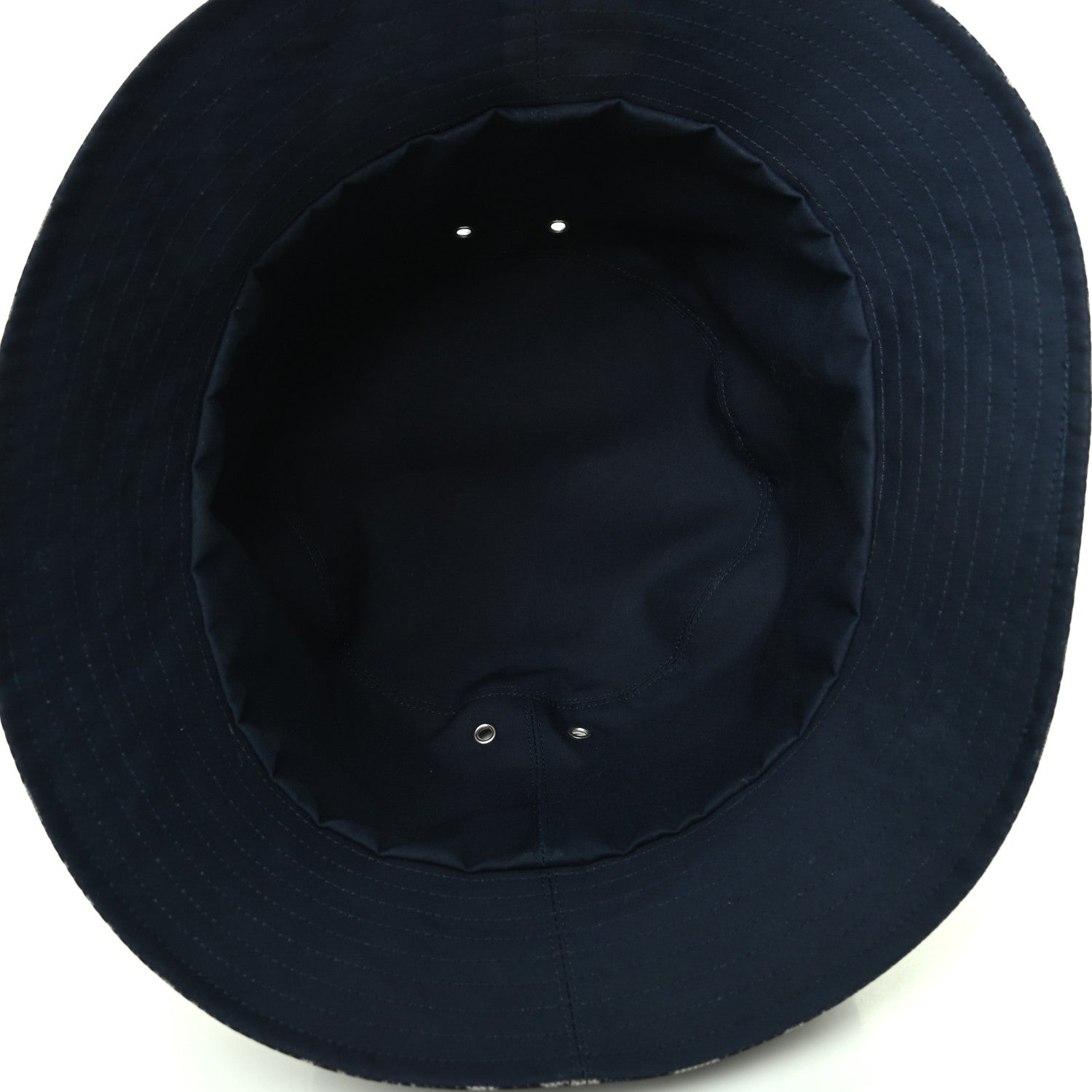 Christian Dior Oblique Reversible Teddy-D Brim Bucket Hat 57 Blue 4 of 8