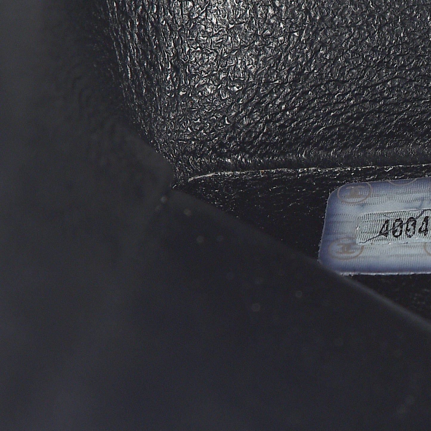 Lambskin Quilted Jumbo Single Flap Black