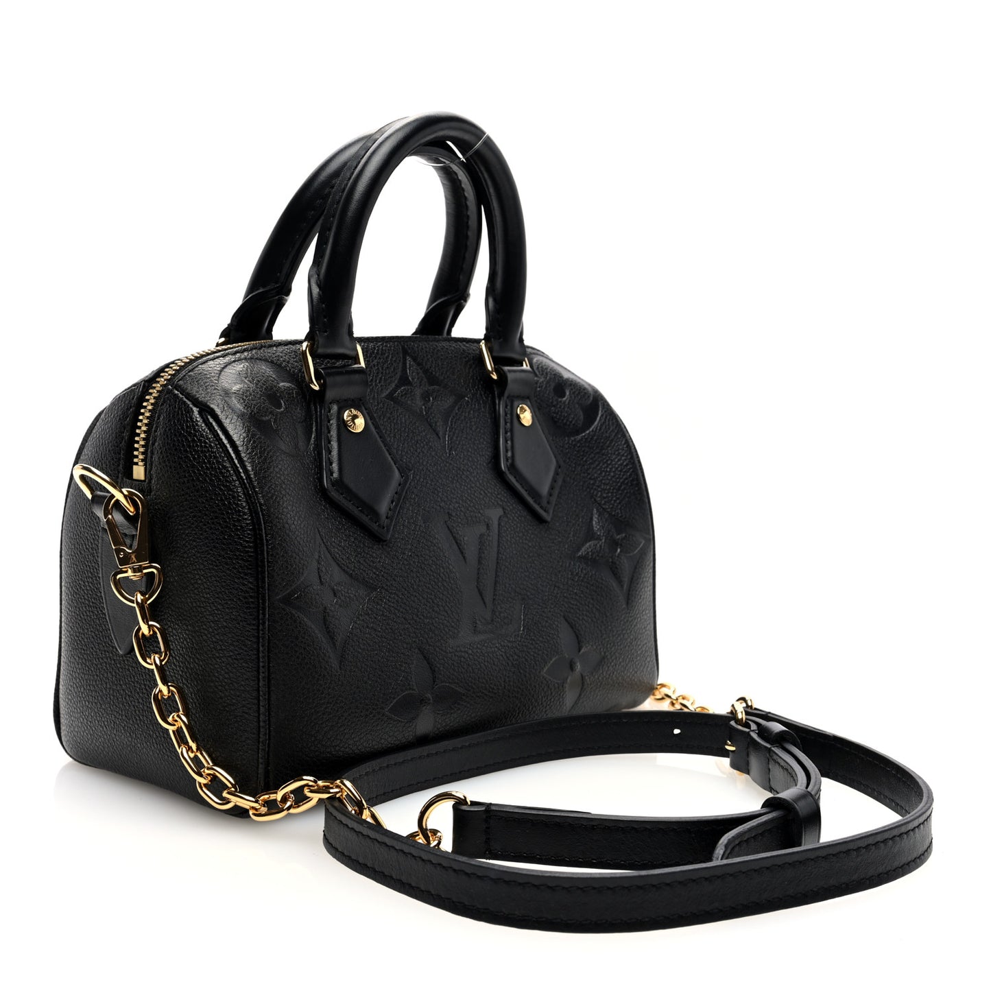 Empreinte Monogram Giant Speedy Bandouliere 20 Black
