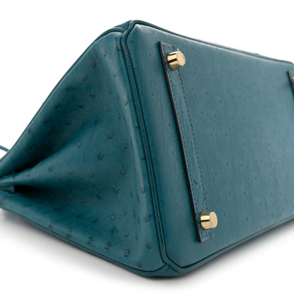 Hermes Ostrich Birkin 30 Colvert 9 of 12
