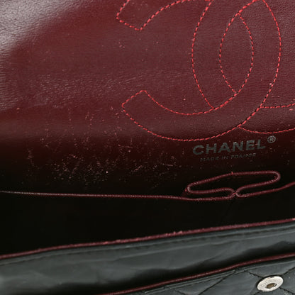 Chanel Aged Calfskin Quilted 2.55 Reissue 226 Flap Black 10 of 13