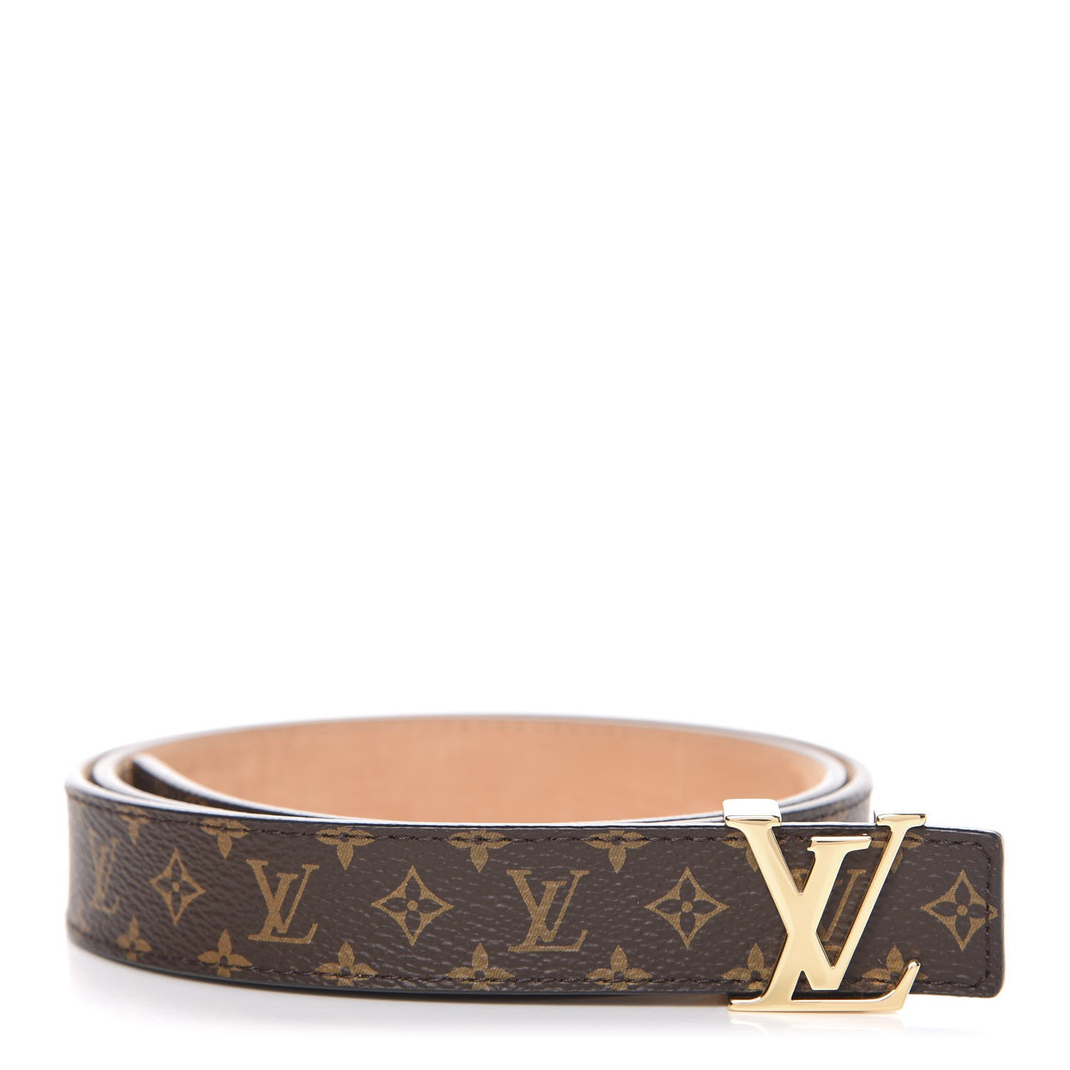 Louis Vuitton Monogram 40mm LV Initiales Belt 80 32 1 of 8
