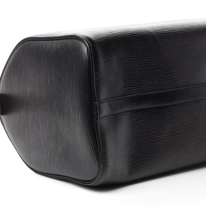 Louis Vuitton Epi Speedy 30 Black 6 of 10