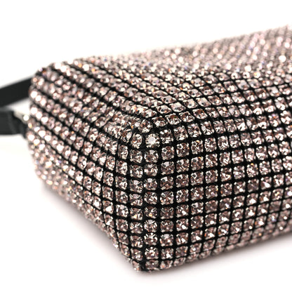 Alexander Wang Mesh Crystal Rhinestone Mini Heiress Pouch Sandstone 8 of 10