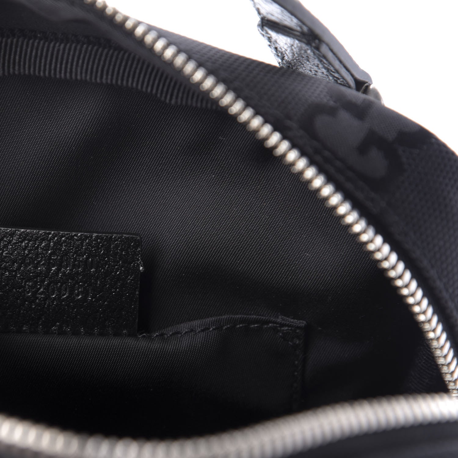 Gucci Econyl Nylon Monogram Off The Grid Shoulder Bag Black 9 of 10