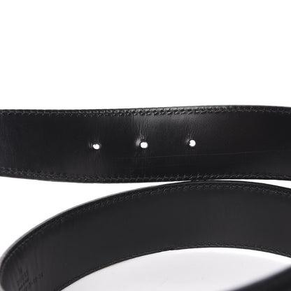Gucci Guccissima Interlocking G Belt 95 38 Black 3 of 6