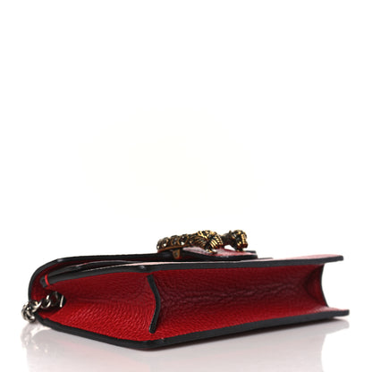 Gucci Calfskin Super Mini Dionysus Shoulder Bag Hibiscus Red 4 of 8
