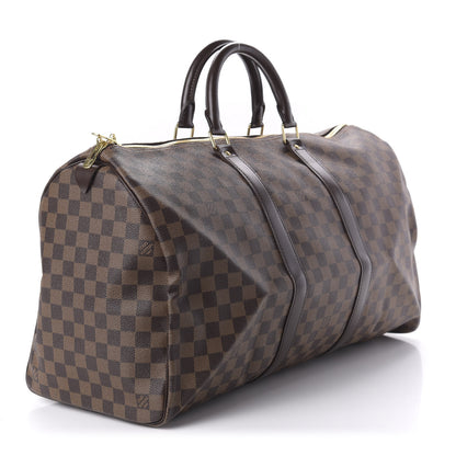 Louis Vuitton Damier Ebene Keepall 50 2 of 9
