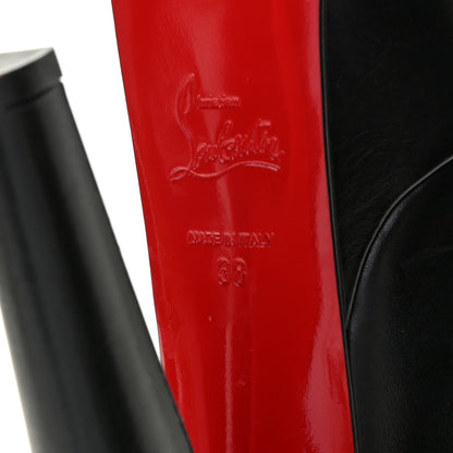 Christian Louboutin Shiny Calfskin Alta Vicky 160 Pumps 38 Black 12 of 13