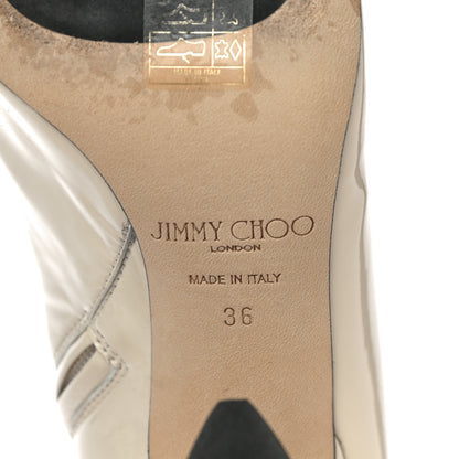 Jimmy Choo Patent Boots 36 Beige 10 of 21