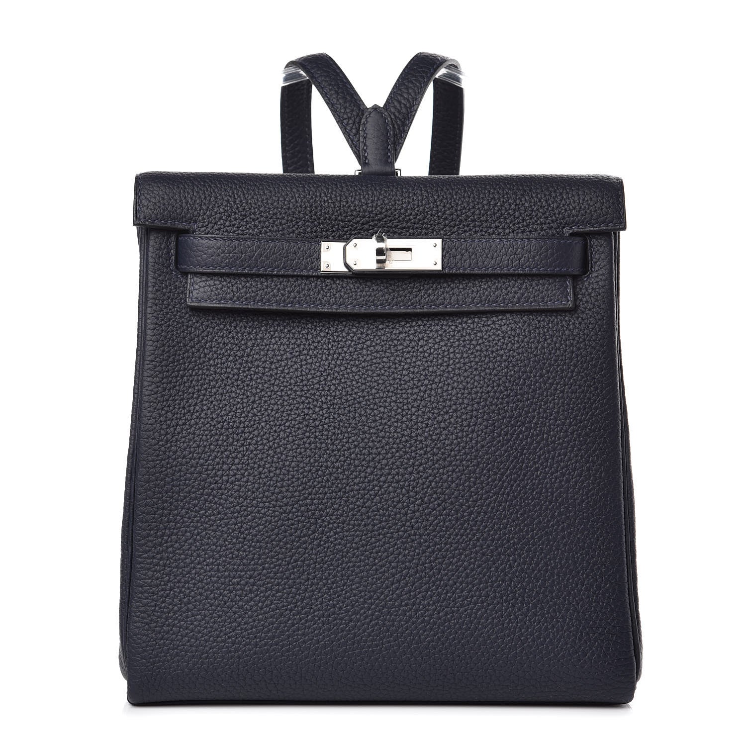 Hermes Togo Kelly Ado Backpack Bleu Nuit 1 of 23