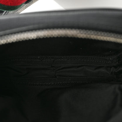 Gucci GG Supreme Monogram Web Belt Bag Black 5 of 11